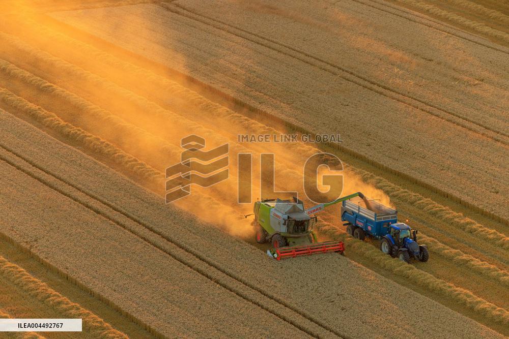 Illustration - Aerial View of France