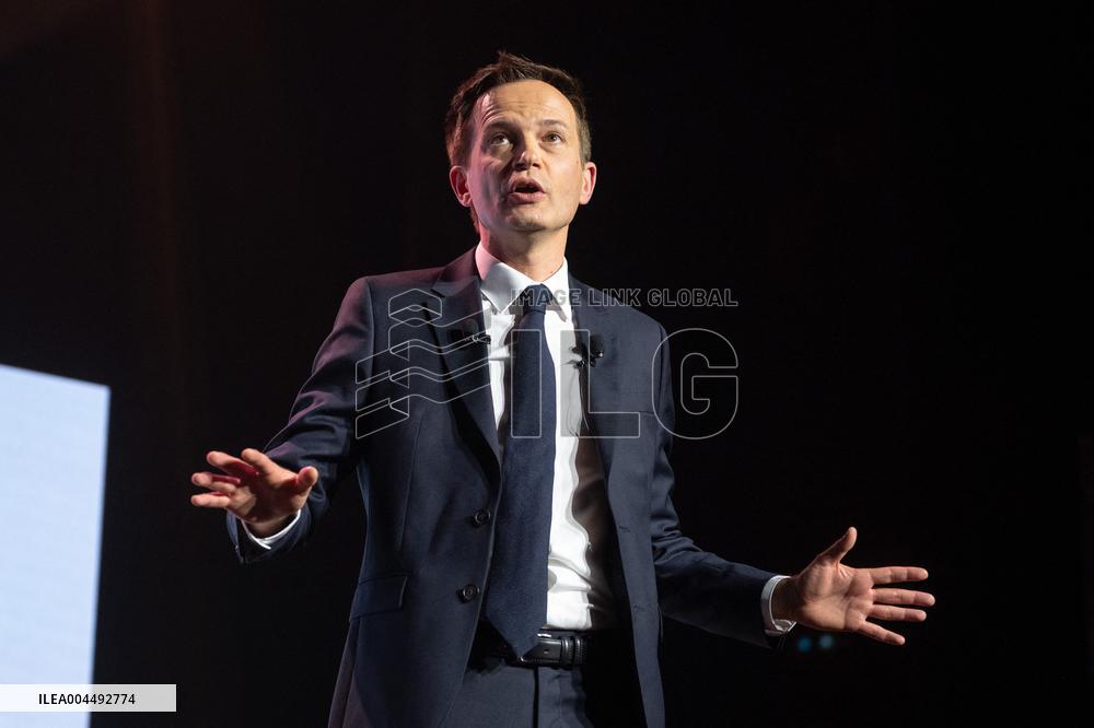Pierre-Yves Bournazel launch of his mayoral election campaign for the city of Paris AJ