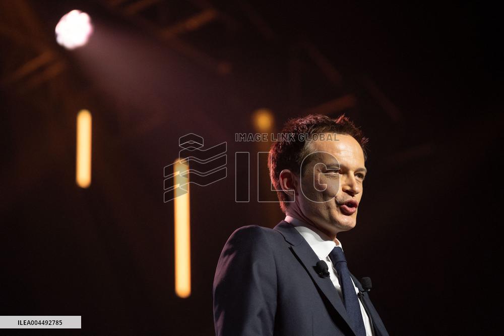 Pierre-Yves Bournazel launch of his mayoral election campaign for the city of Paris AJ