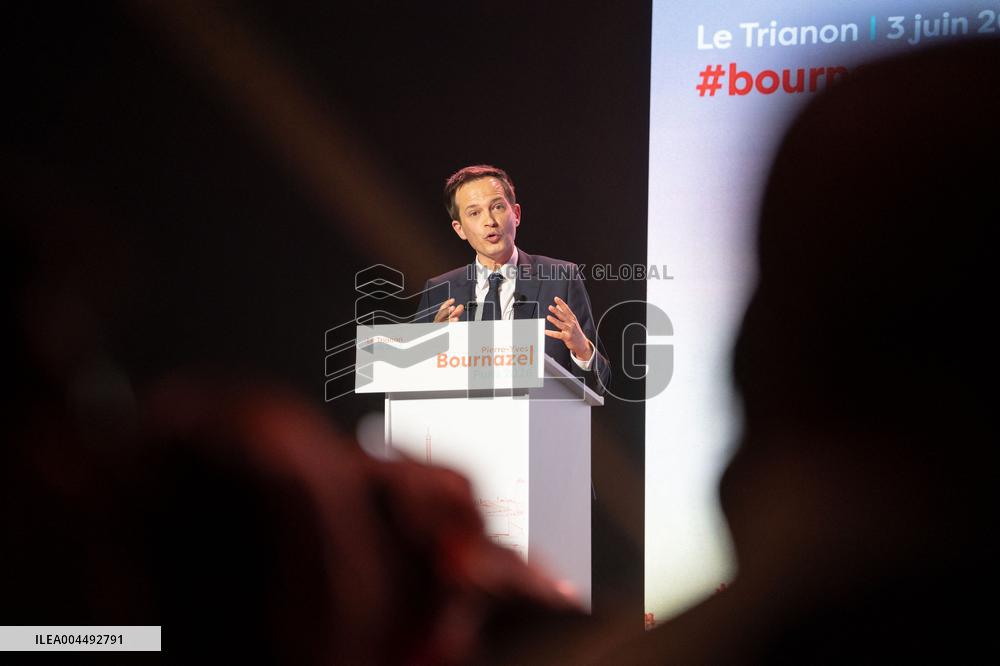 Pierre-Yves Bournazel launch of his mayoral election campaign for the city of Paris AJ