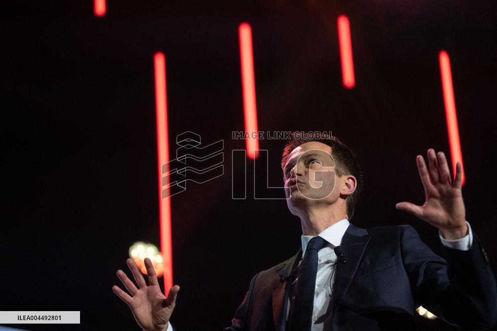 Pierre-Yves Bournazel launch of his mayoral election campaign for the city of Paris AJ