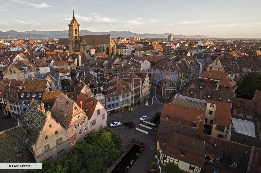 Illustration - Aerial View of France