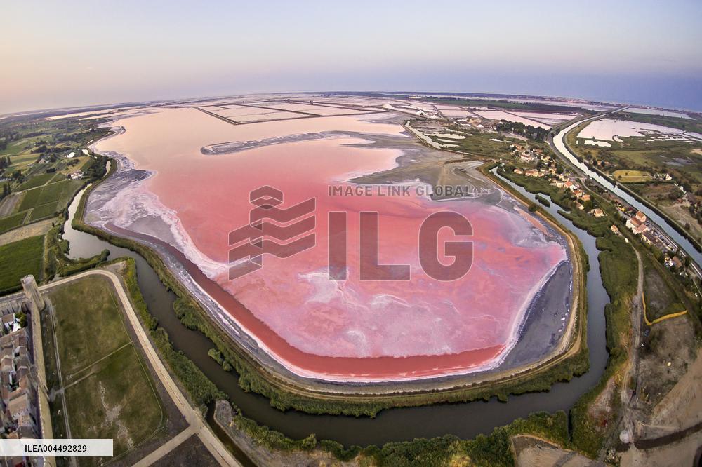 Illustration - Aerial View of France