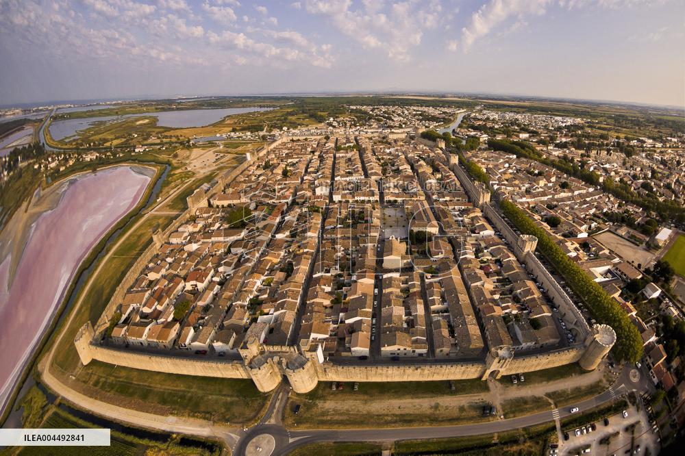 Illustration - Aerial View of France