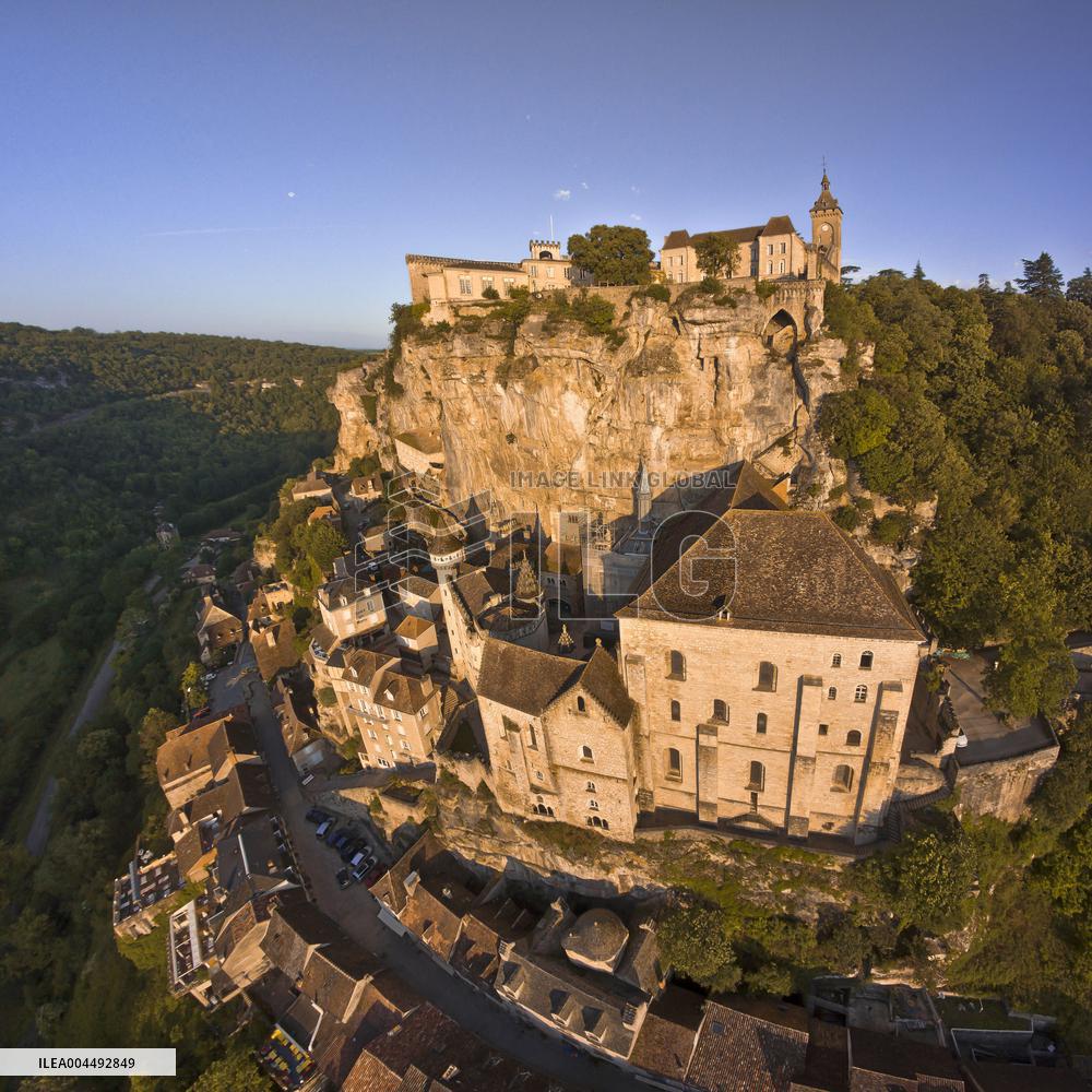 Illustration - Aerial View of France