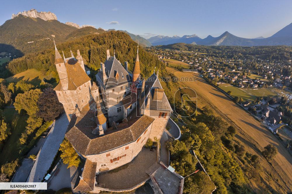 Illustration - Aerial View of France