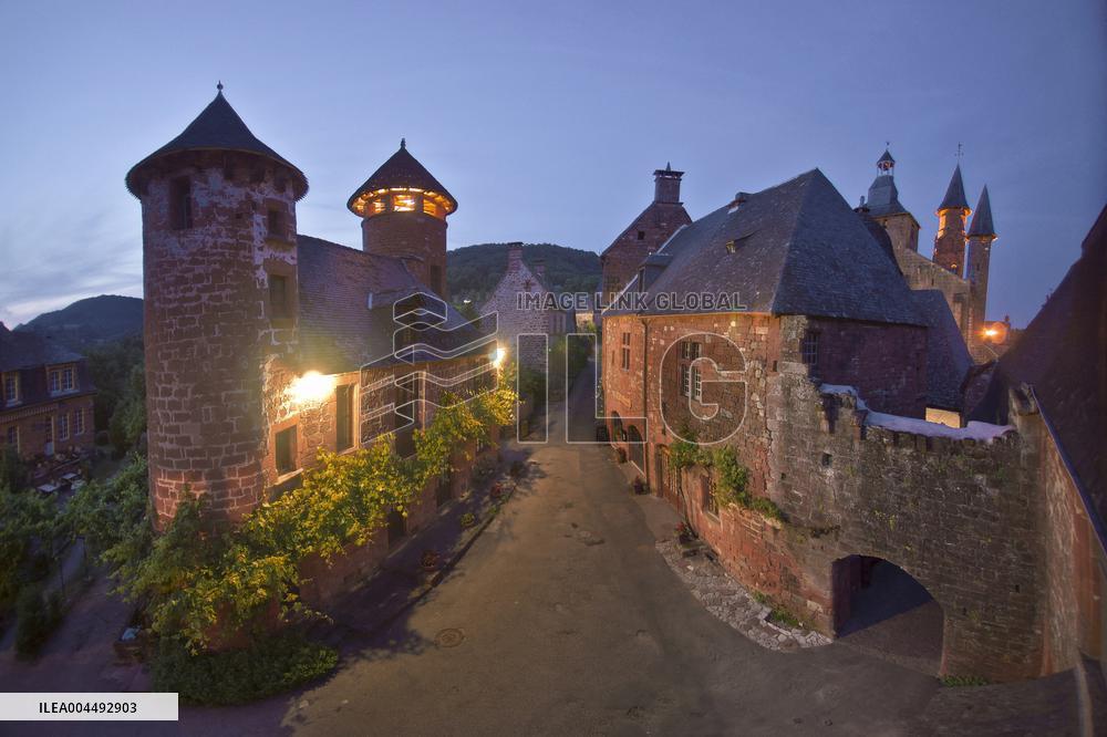 Illustration - Aerial View of France