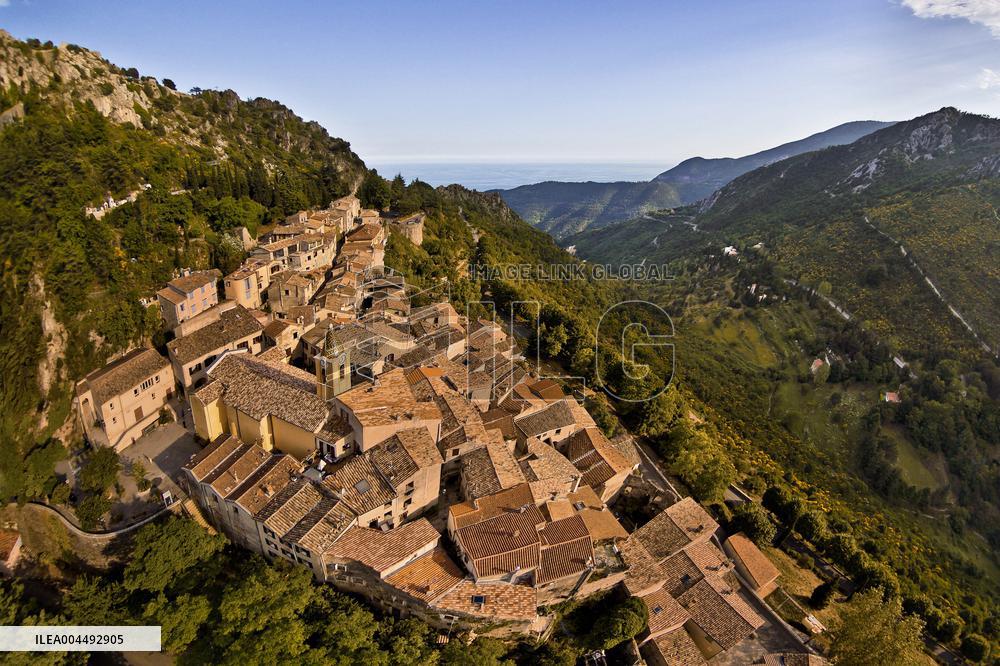 Illustration - Aerial View of France