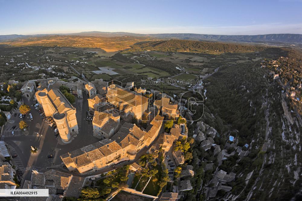 Illustration - Aerial View of France