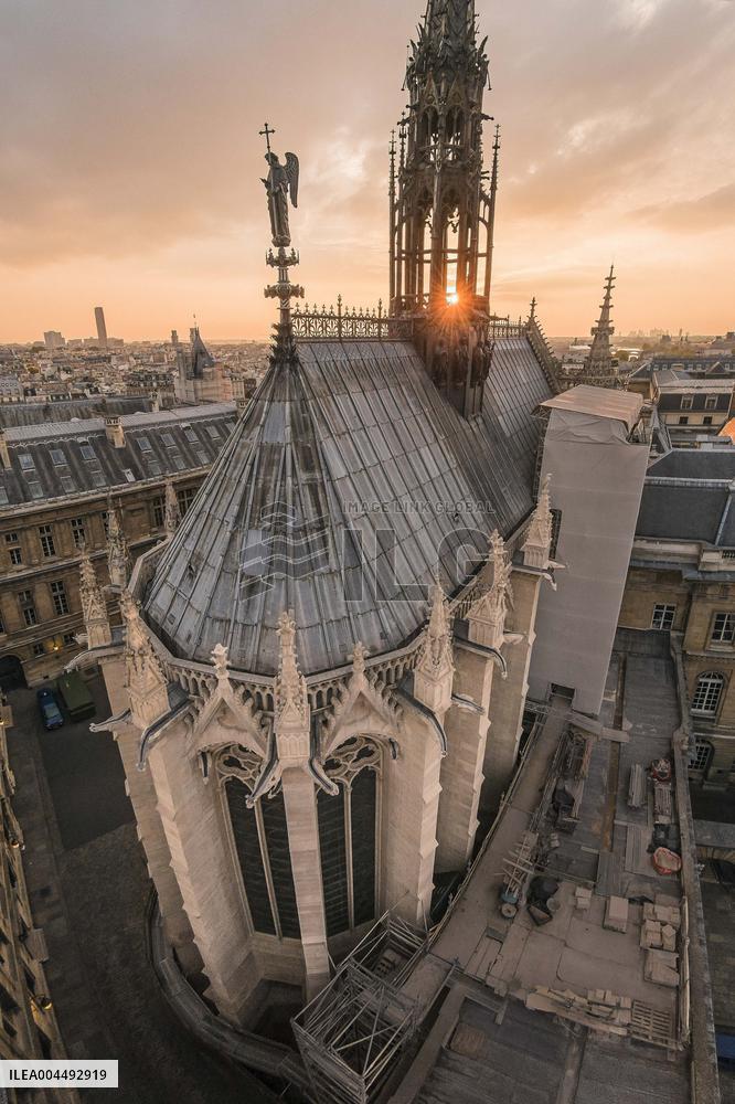 Illustration - Aerial View of France