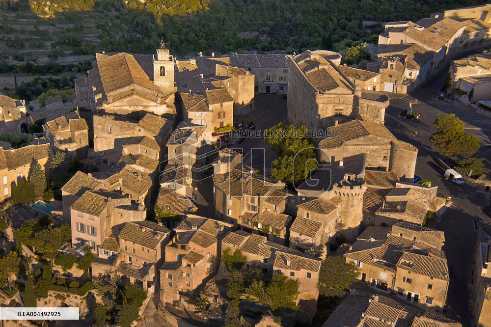 Illustration - Aerial View of France