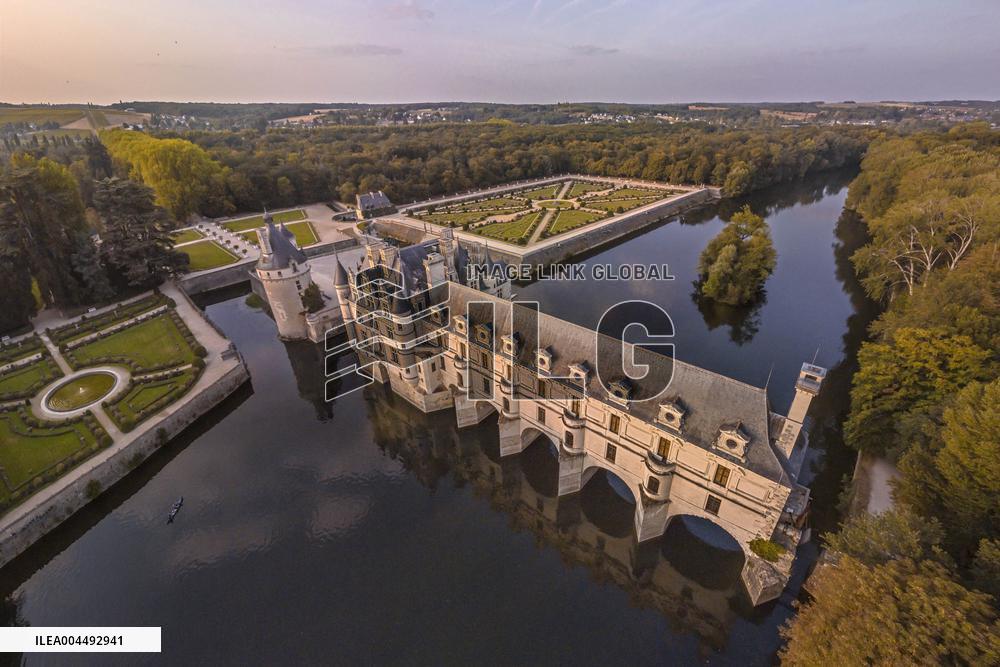 Illustration - Aerial View of France