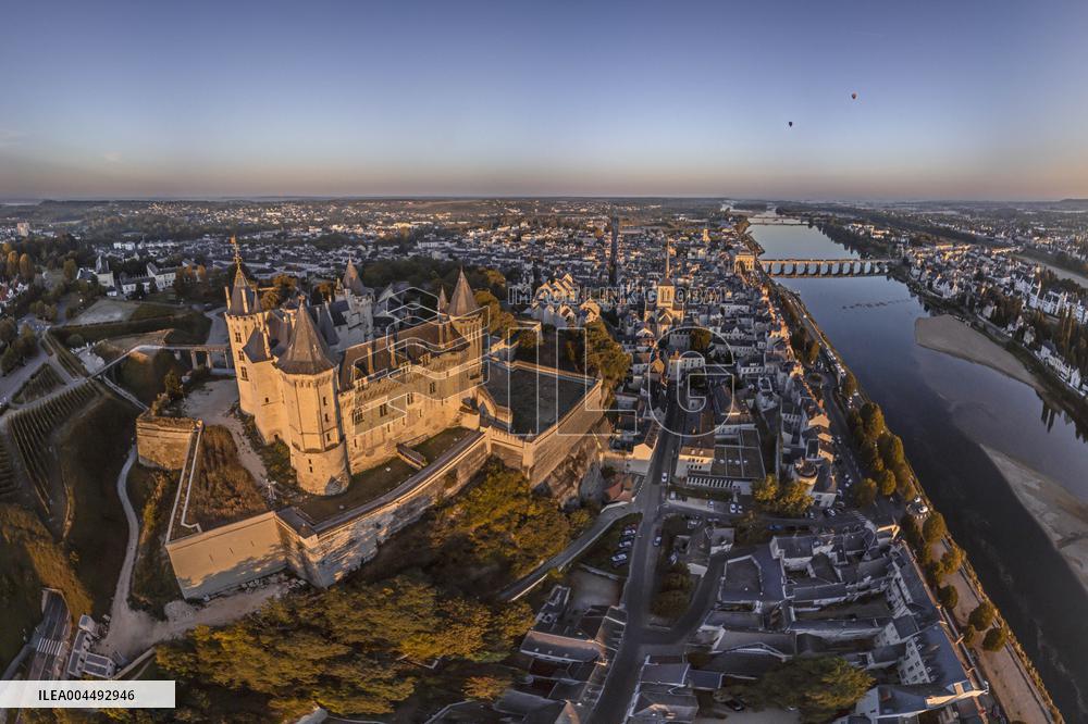 Illustration - Aerial View of France