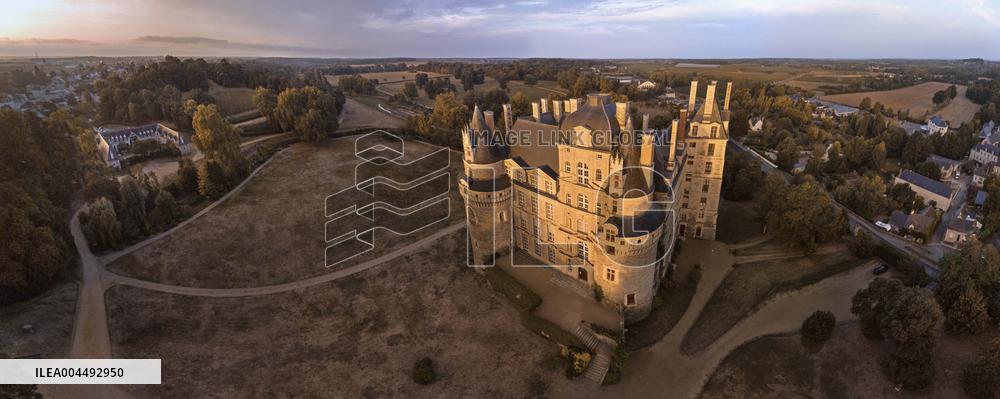 Illustration - Aerial View of France