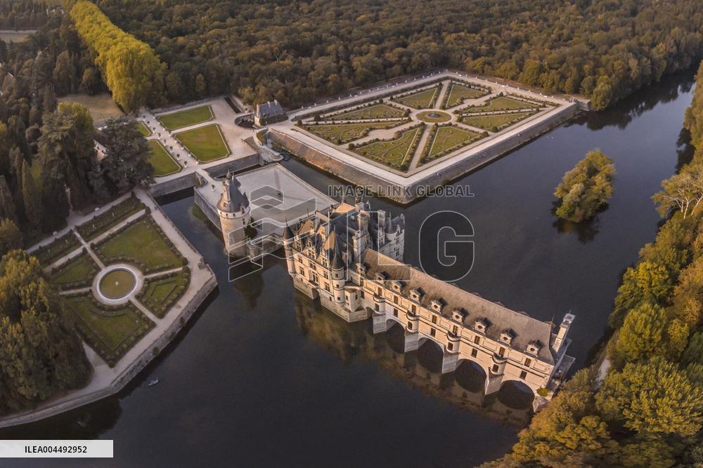 Illustration - Aerial View of France