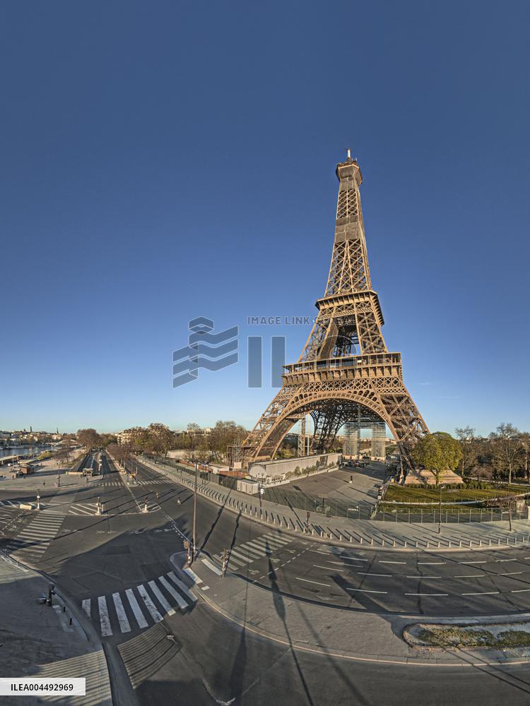 Illustration - Aerial View of France