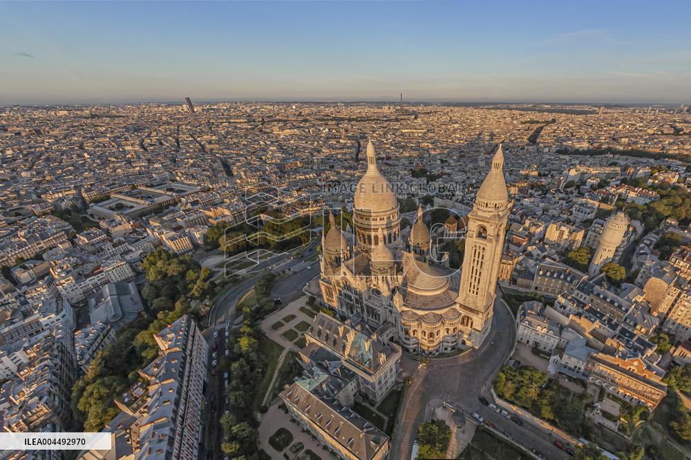 Illustration - Aerial View of France
