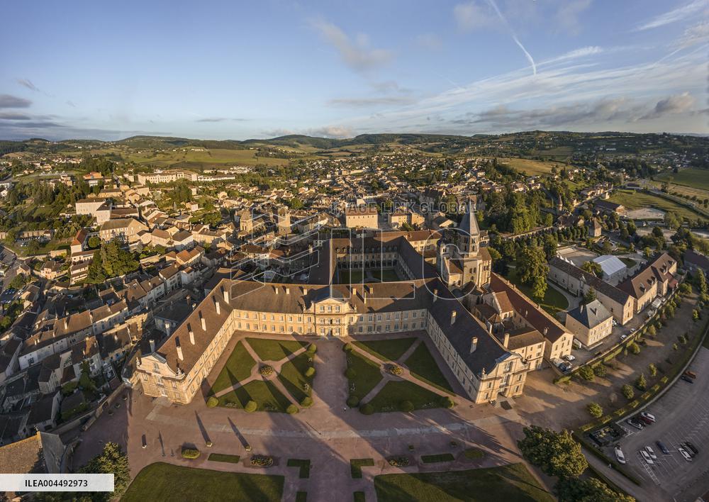 Illustration - Aerial View of France