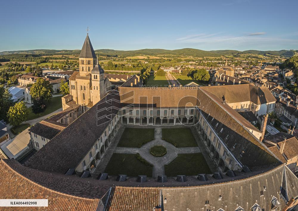 Illustration - Aerial View of France