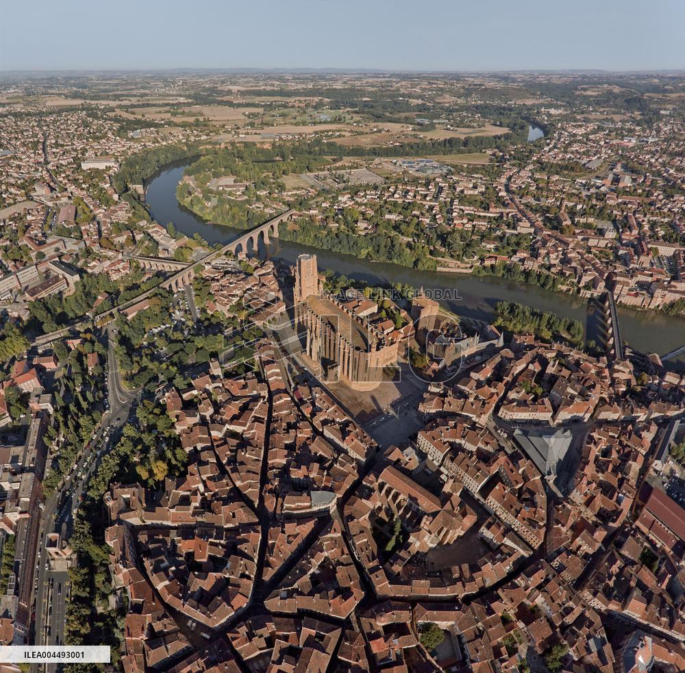 Illustration - Aerial View of France