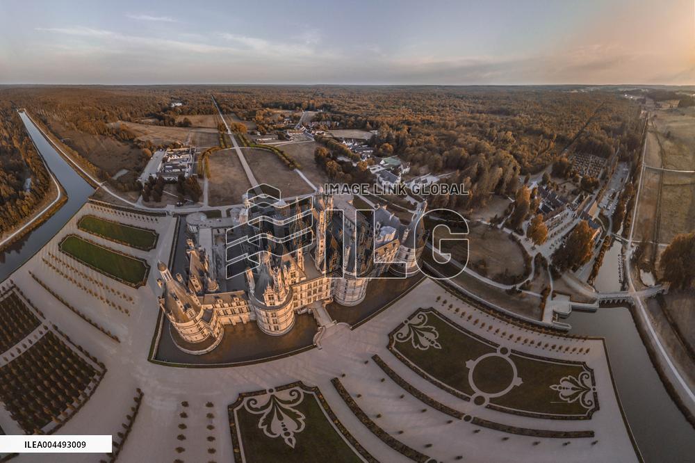 Illustration - Aerial View of France