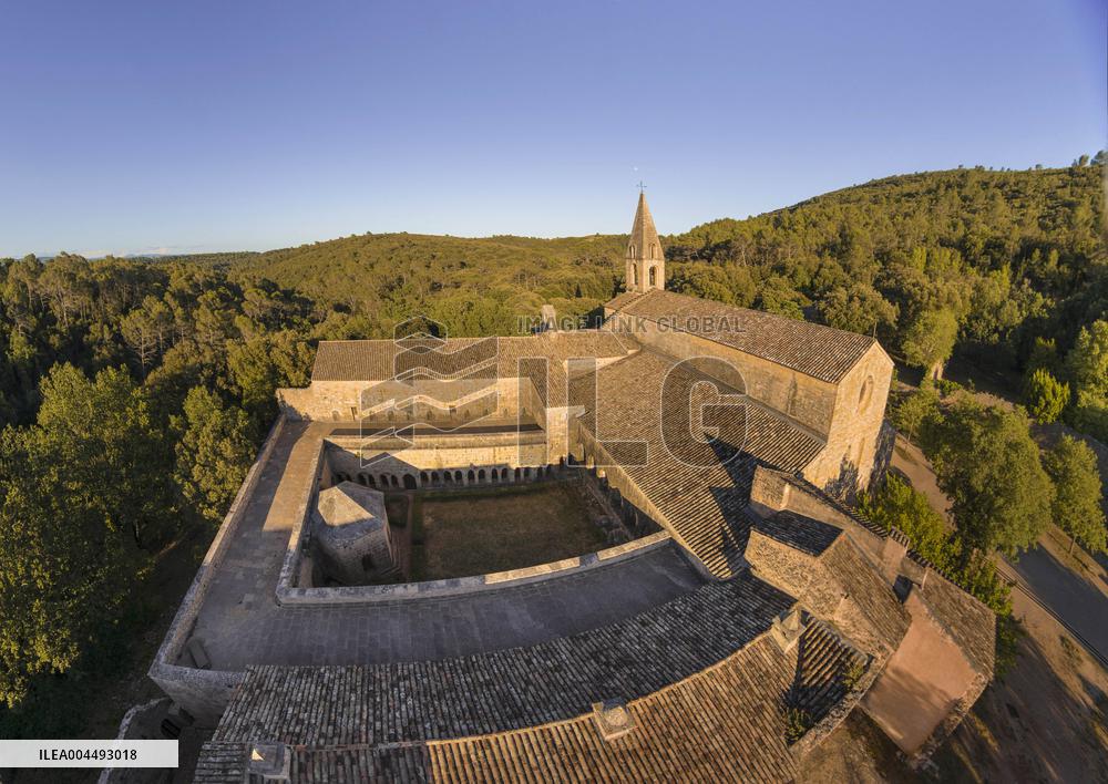 Illustration - Aerial View of France