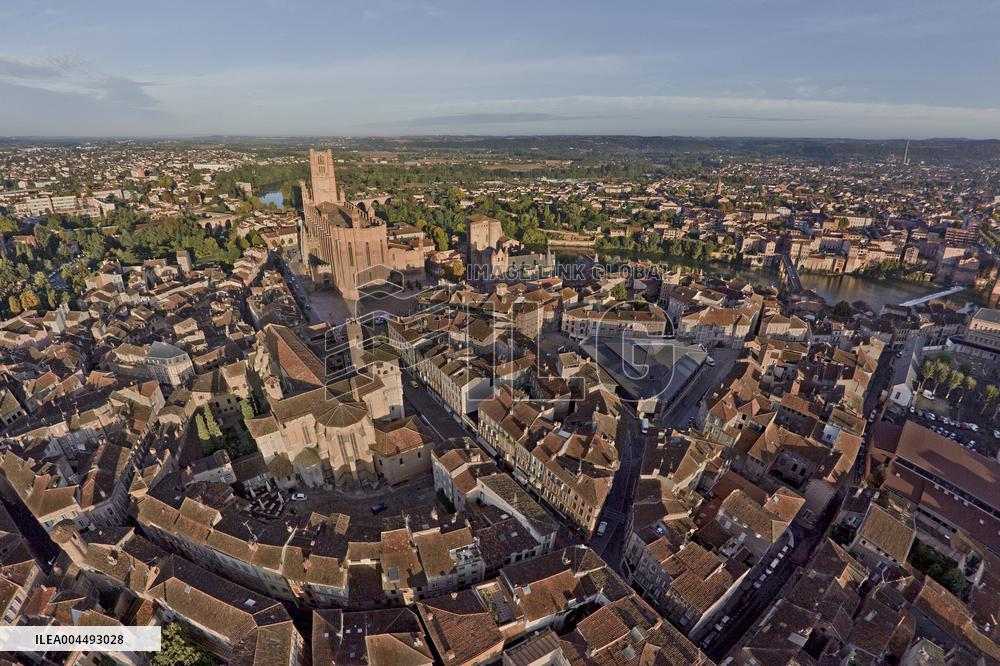 Illustration - Aerial View of France
