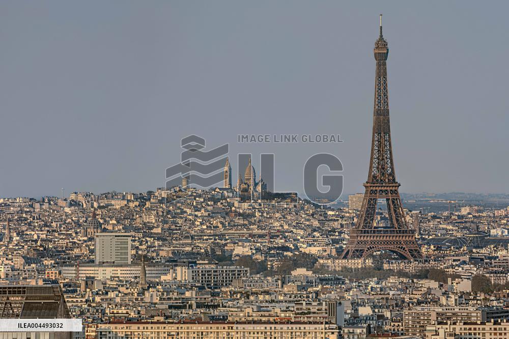 Illustration - Aerial View of France