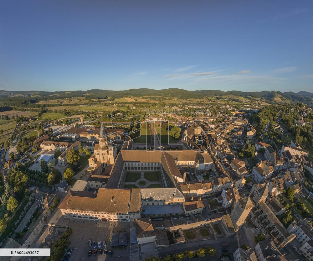 Illustration - Aerial View of France