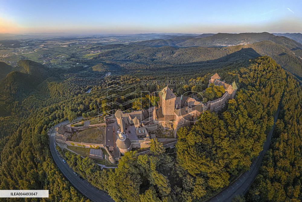 Illustration - Aerial View of France