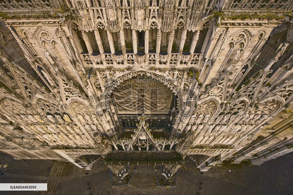 Illustration - Aerial View of France