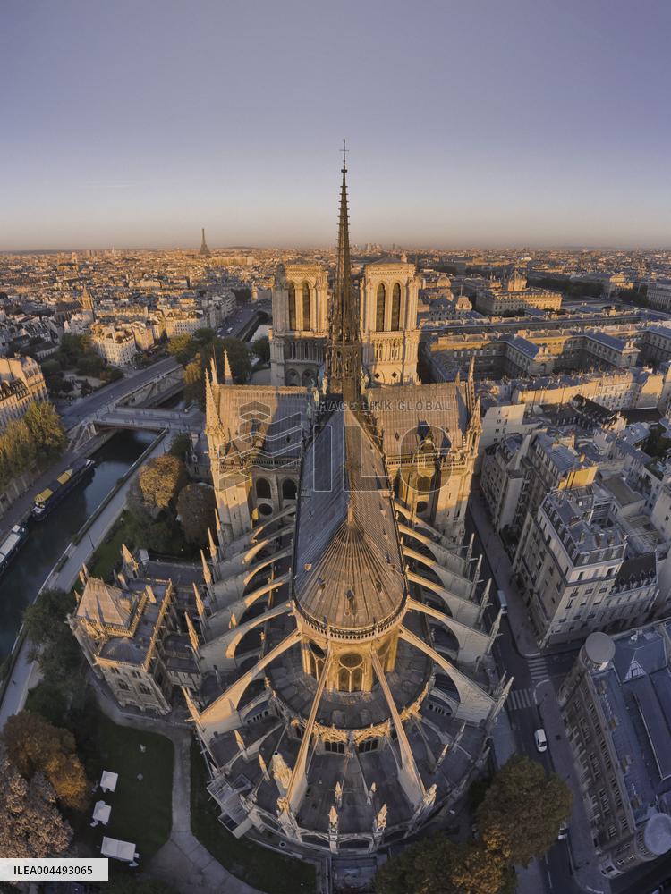 Illustration - Aerial View of France