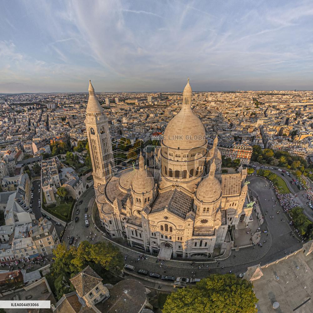Illustration - Aerial View of France