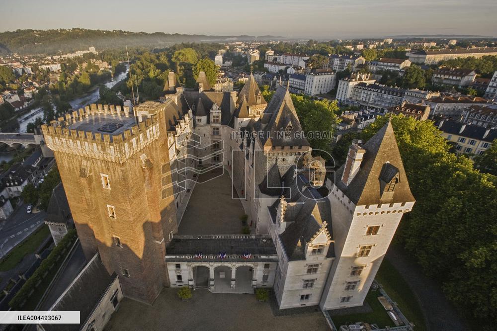Illustration - Aerial View of France