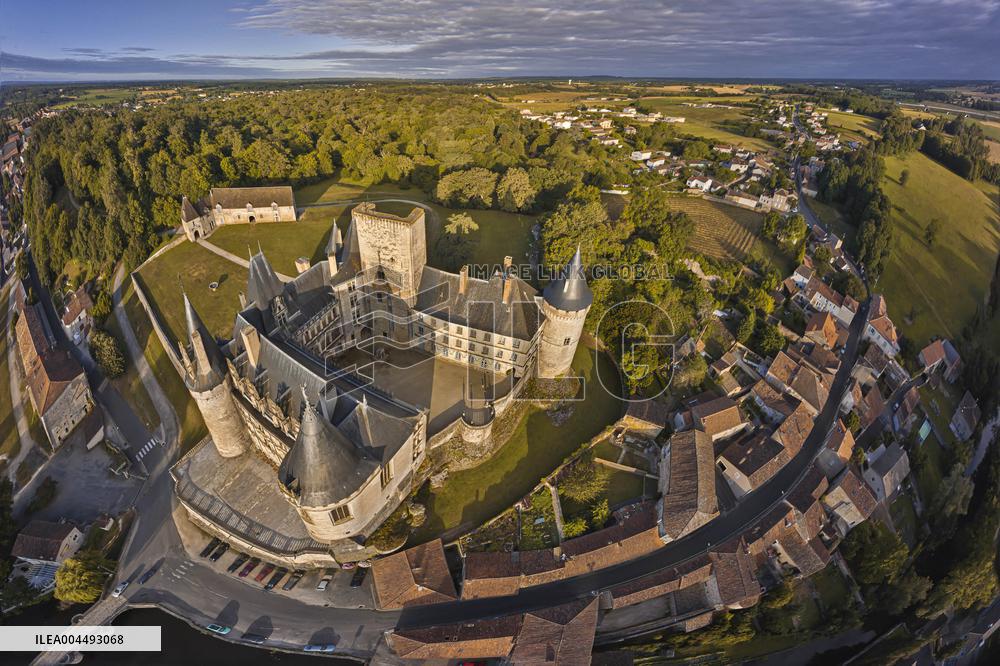 Illustration - Aerial View of France