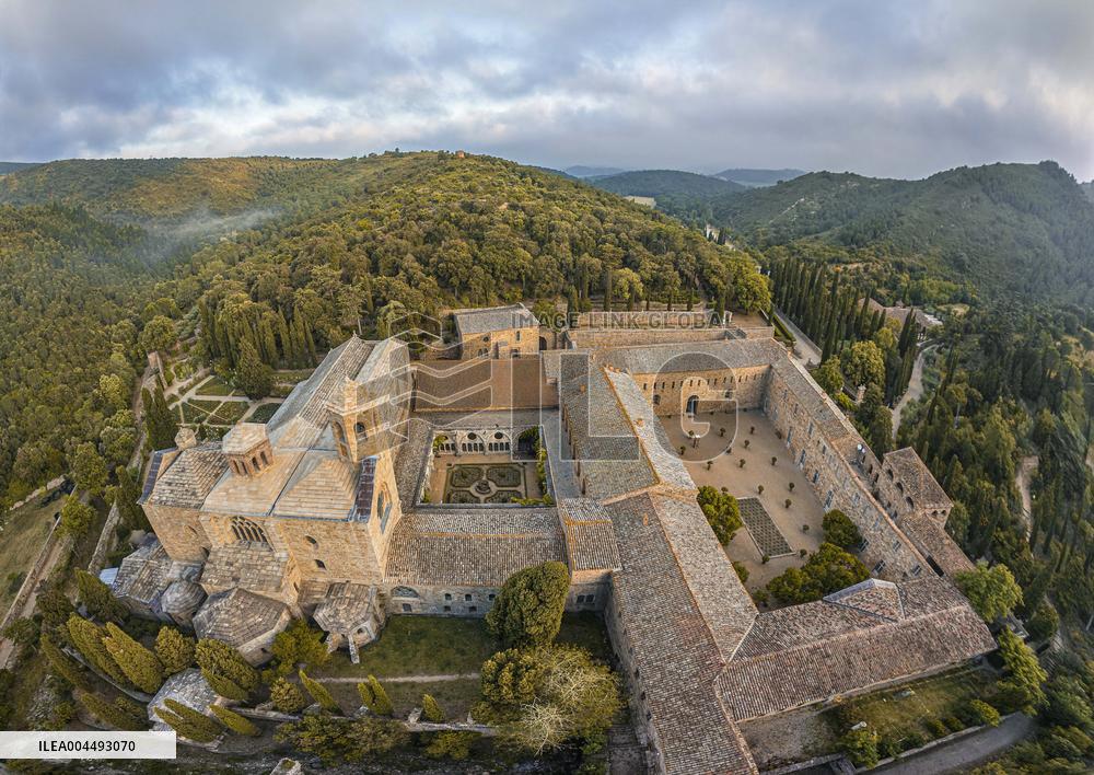 Illustration - Aerial View of France