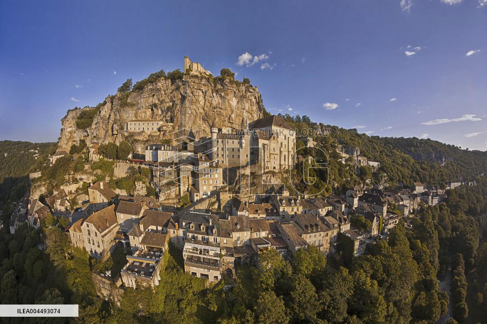 Illustration - Aerial View of France