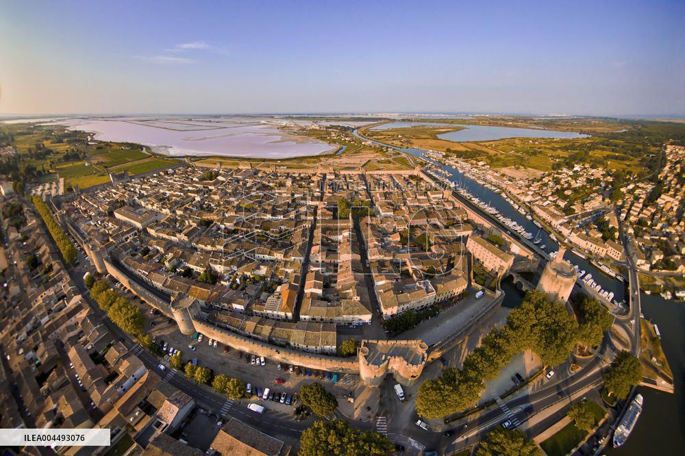 Illustration - Aerial View of France