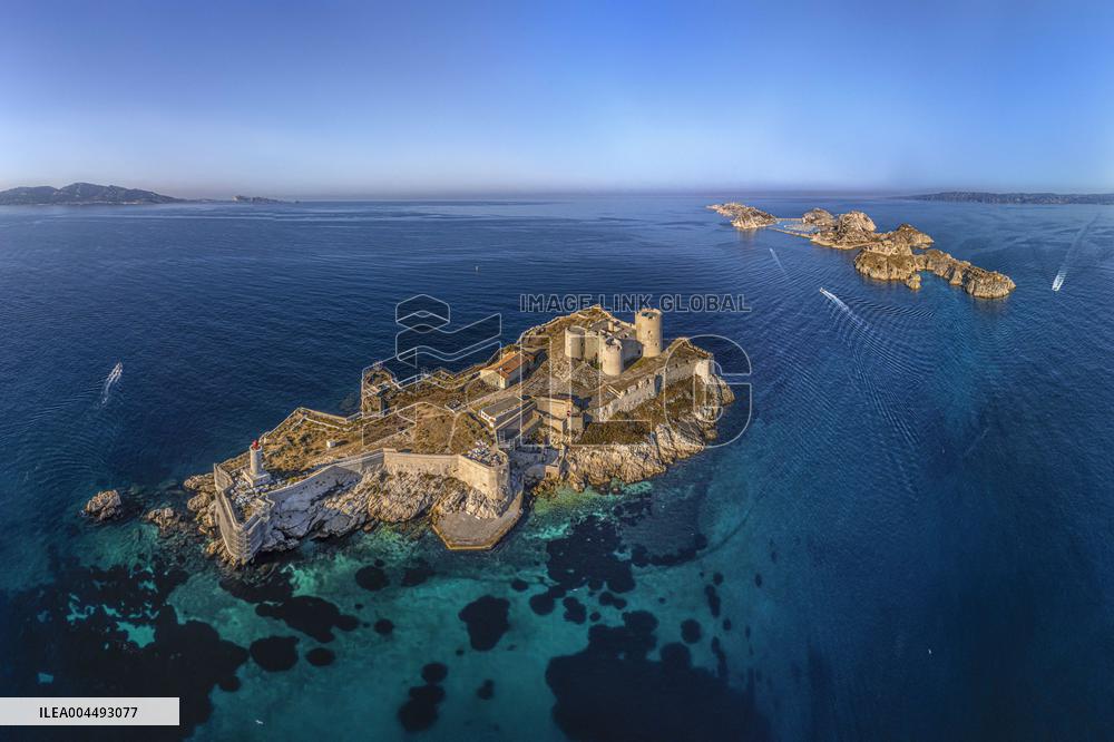 Illustration - Aerial View of France