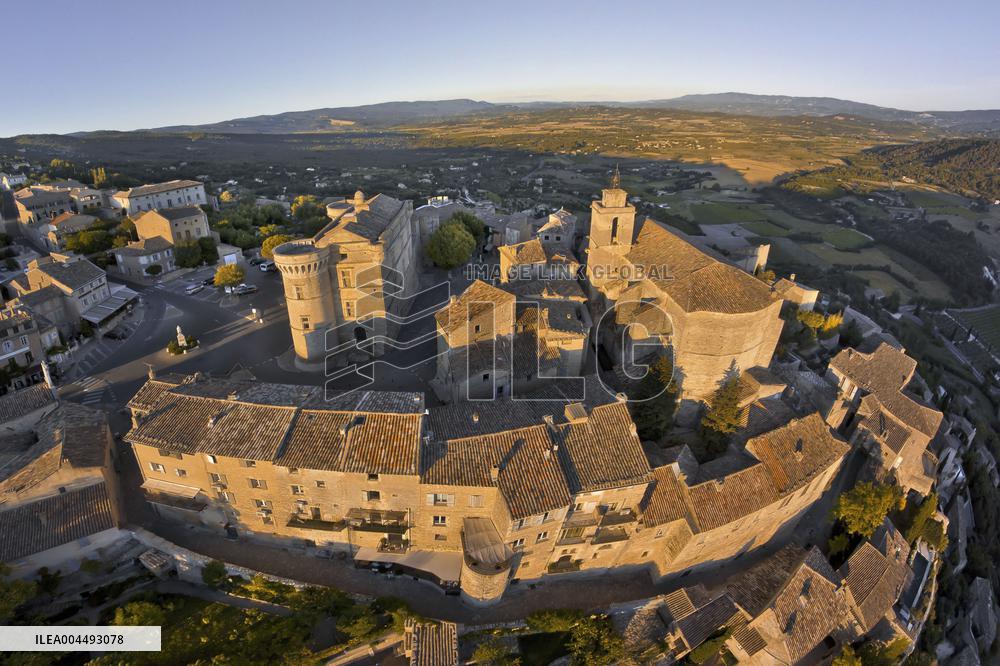 Illustration - Aerial View of France