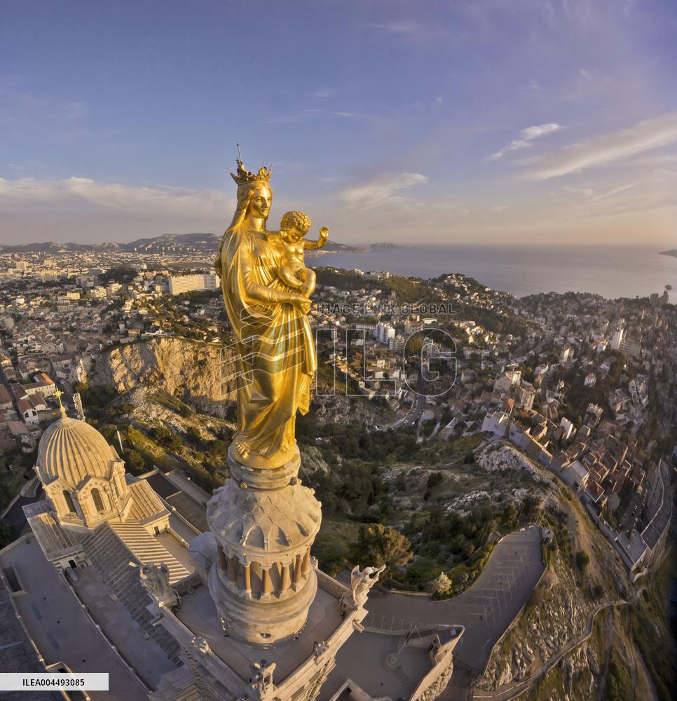Illustration - Aerial View of France