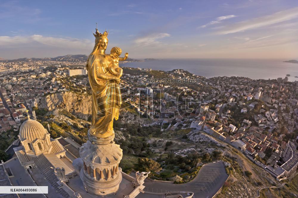 Illustration - Aerial View of France