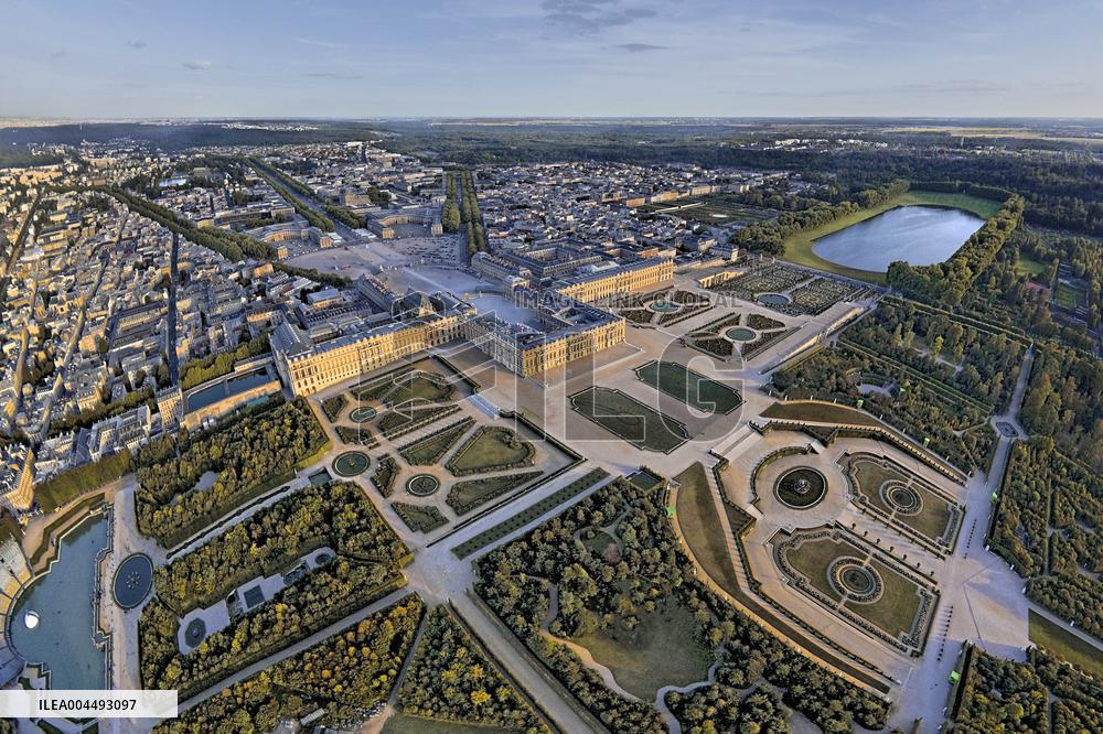 Illustration - Aerial View of France