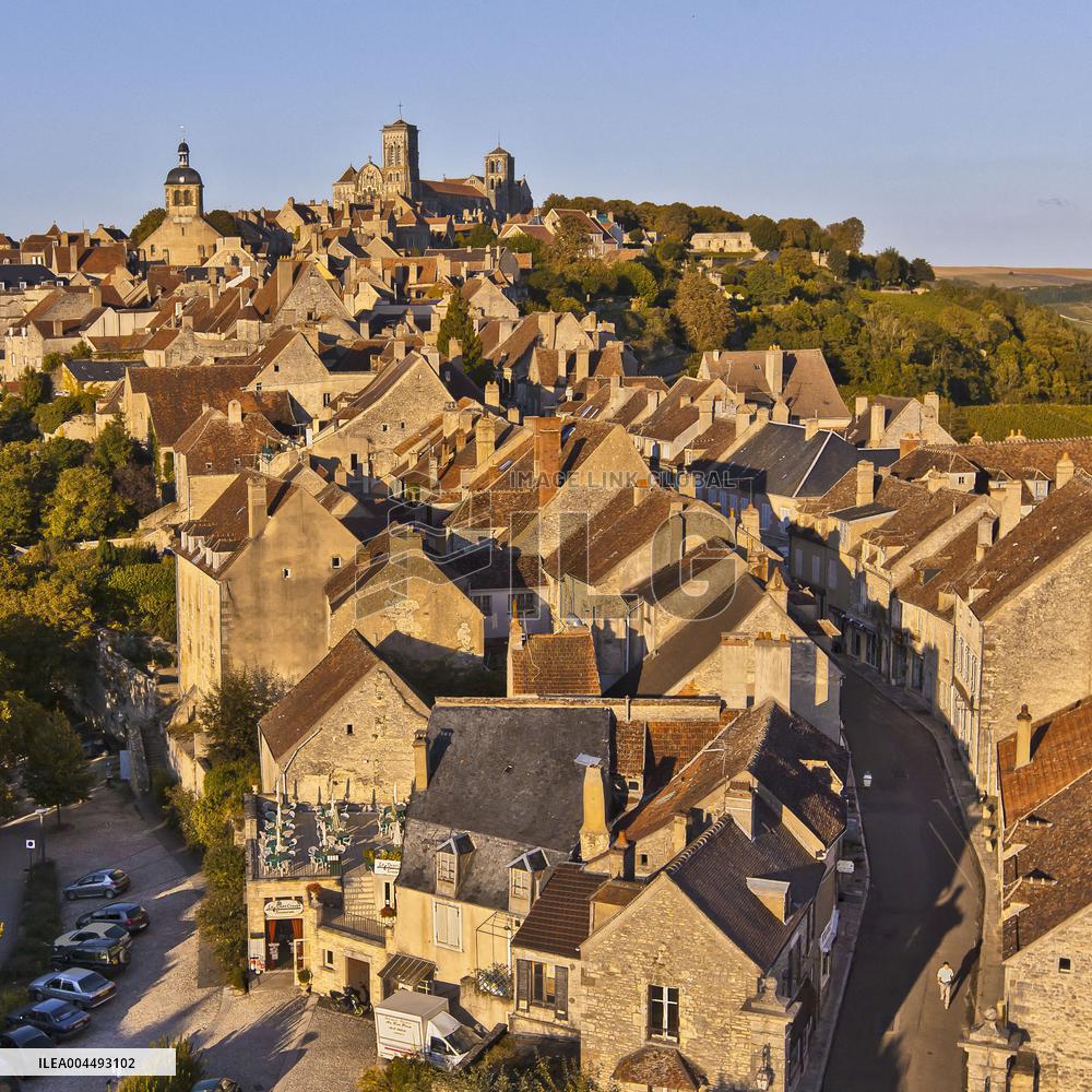 Illustration - Aerial View of France