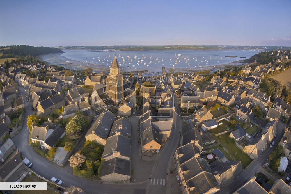 Illustration - Aerial View of France