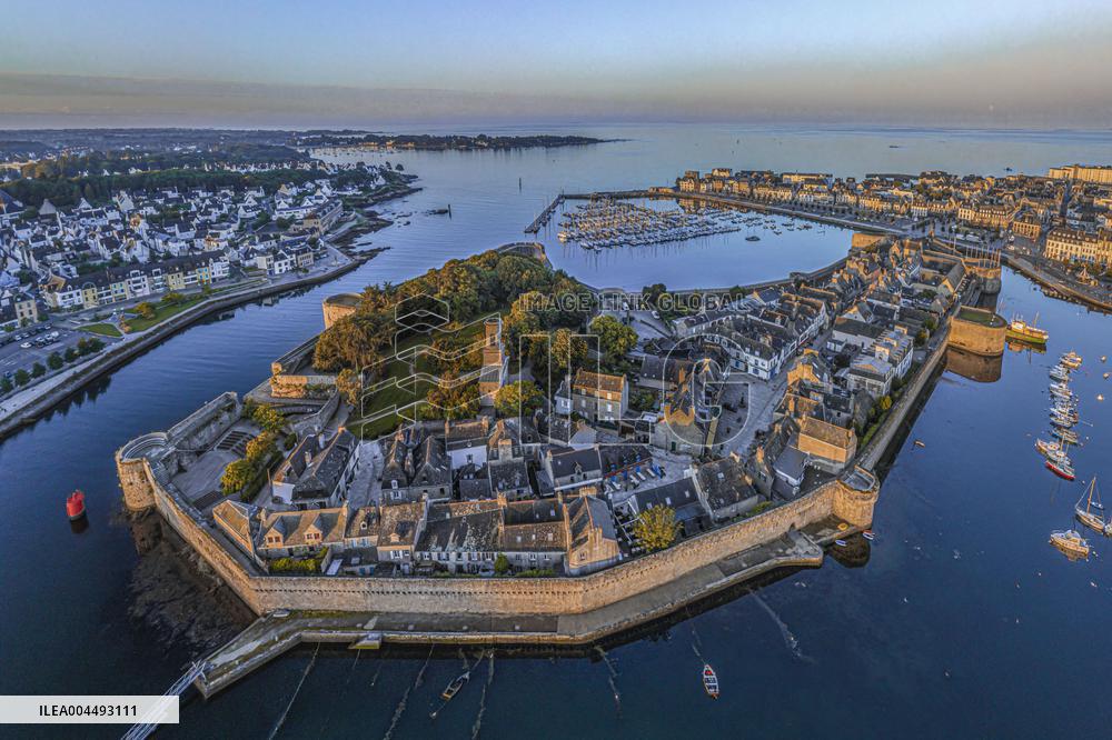 Illustration - Aerial View of France