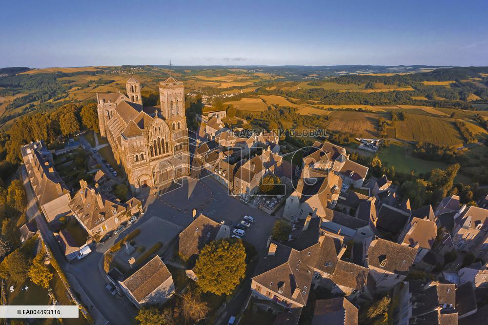 Illustration - Aerial View of France