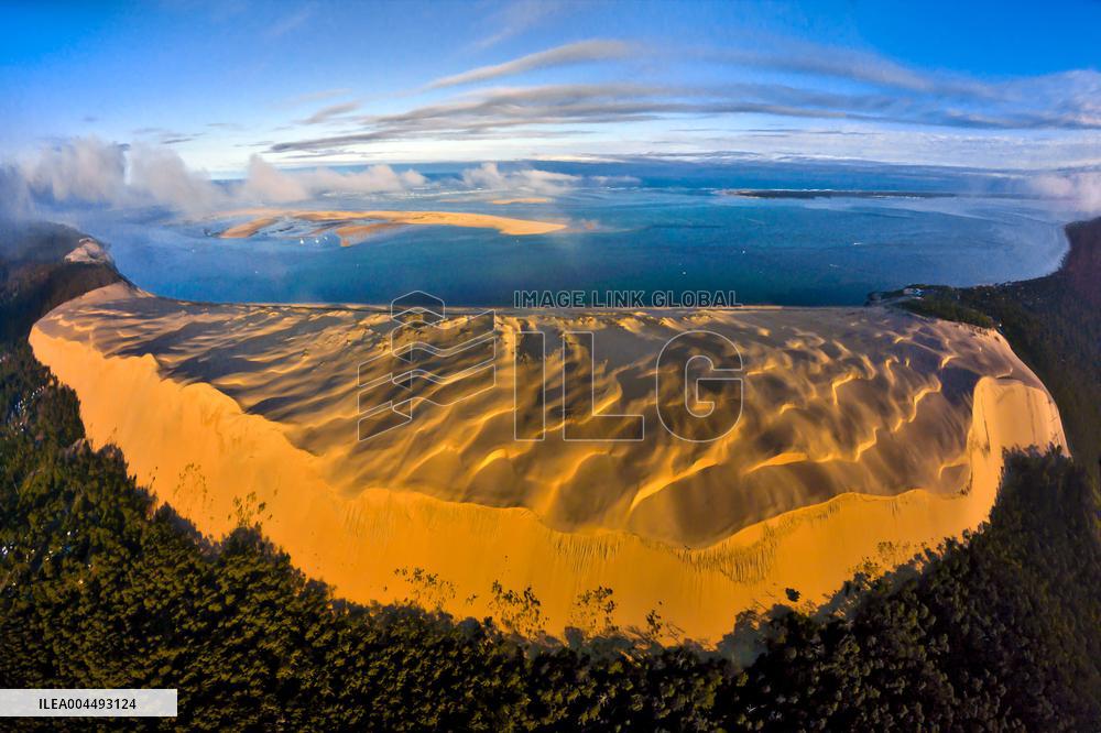 Illustration - Aerial View of France