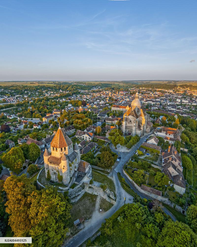 Illustration - Aerial View of France