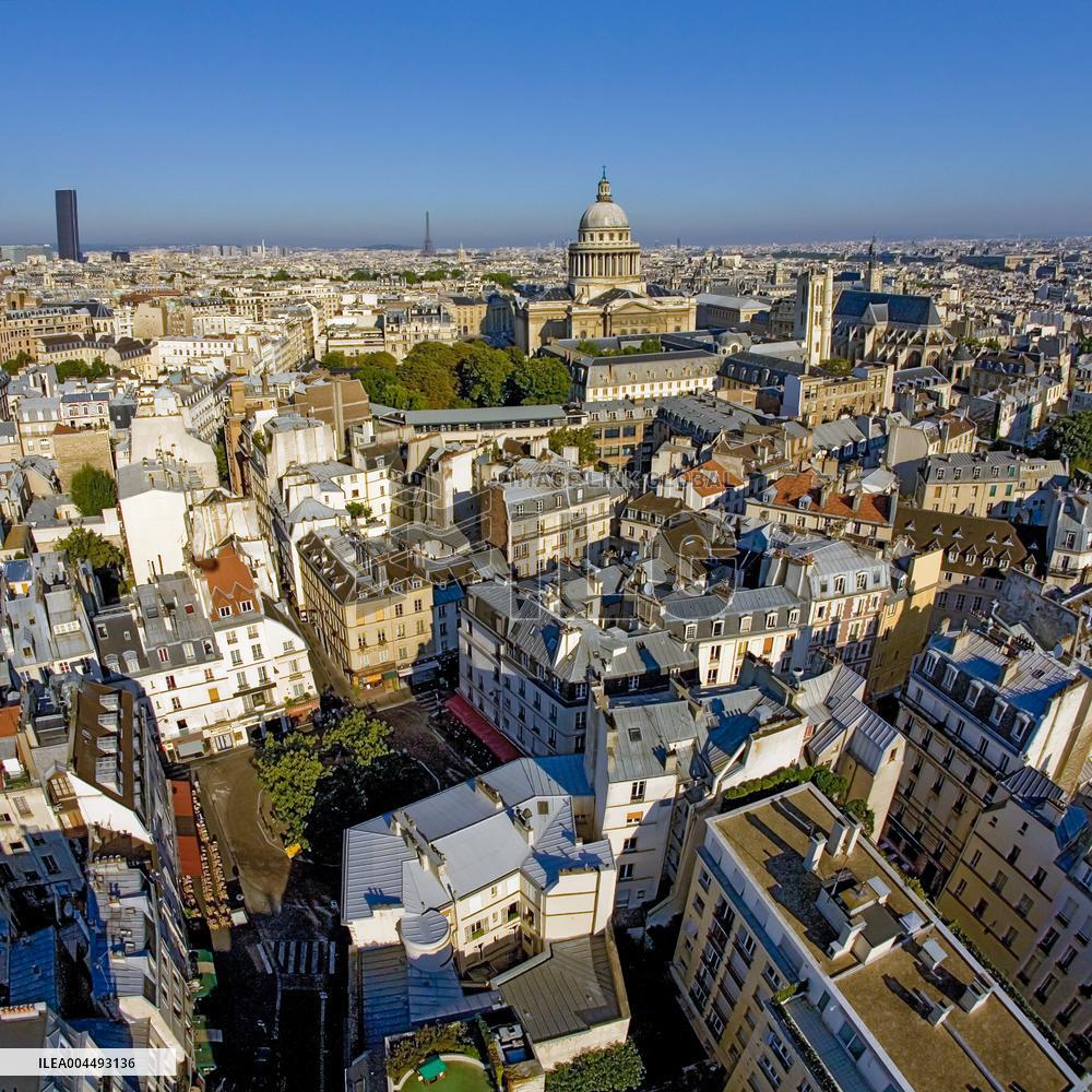 Illustration - Aerial View of France